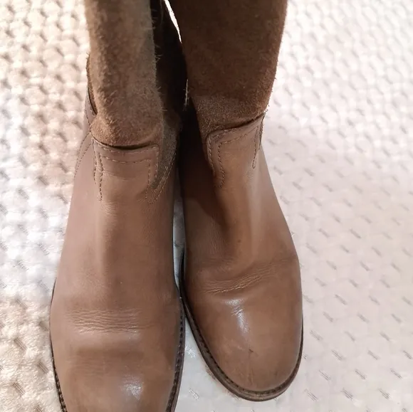 Tory Burch  Simone  over the knee  boots  Leather color brown Women Size 5.5