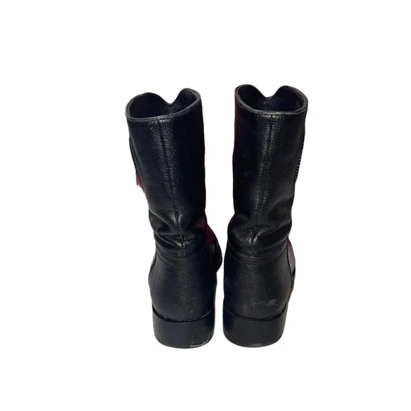 Tory Burch Women Leather Boots Size 7.5
