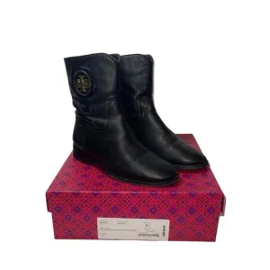 Tory Burch Women Leather Boots Size 7.5