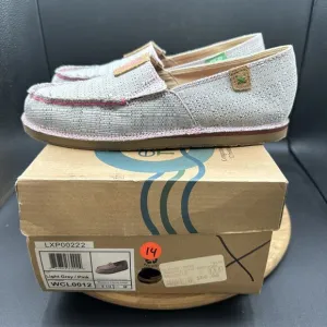 Twisted X Breast Cancer Casual Loafers Womens Size 9.5 M Slip On Shoes Pink