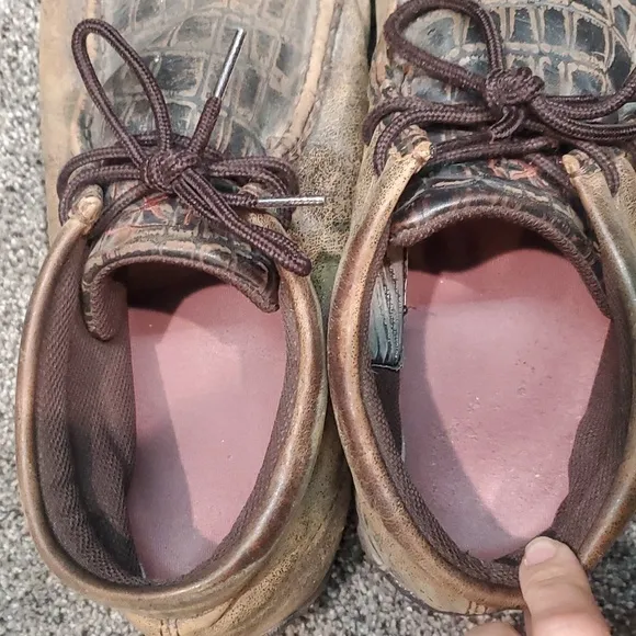 Twisted X Mens Steel Toe Moccasin Driving Shoes sz 13M