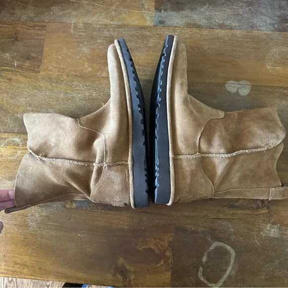 UGG‎ 1017533 Alida Suede Chestnut Slouch Unlined Snow Winter Womens Boots Size 9