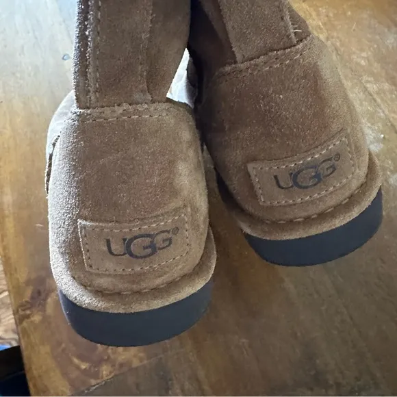 UGG‎ 1017533 Alida Suede Chestnut Slouch Unlined Snow Winter Womens Boots Size 9