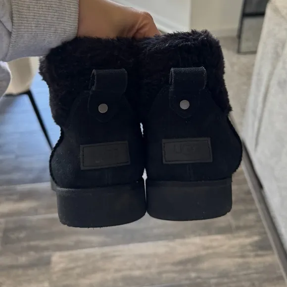 Ugg black boots 10