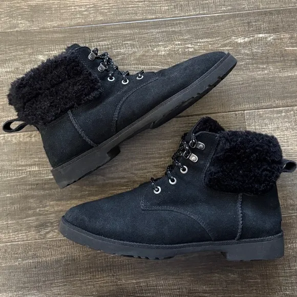 Ugg black boots 10