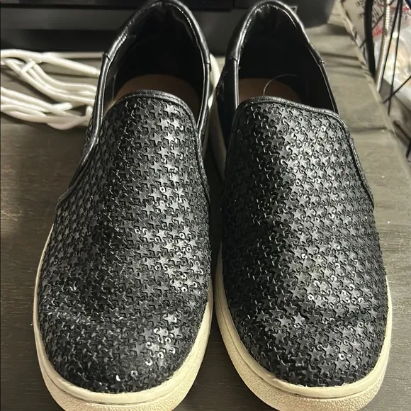 UGG - Black Star Sequin Slip-On Shoes