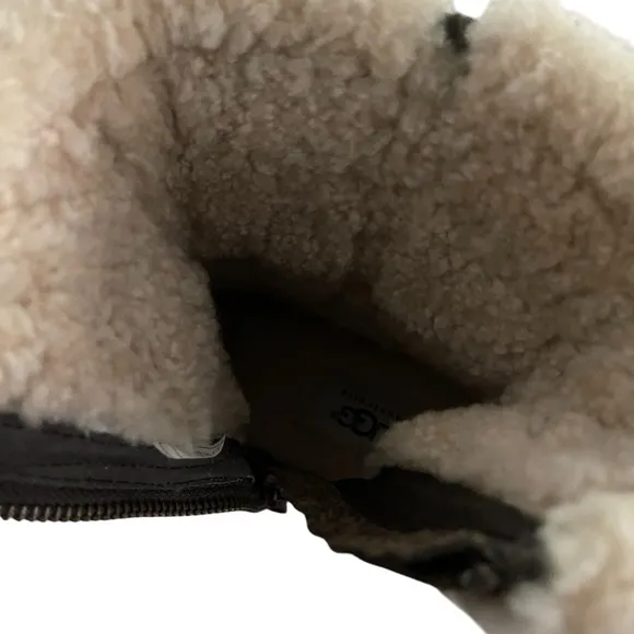 UGG Blayer Shearling-Lined Boots Women Size 7