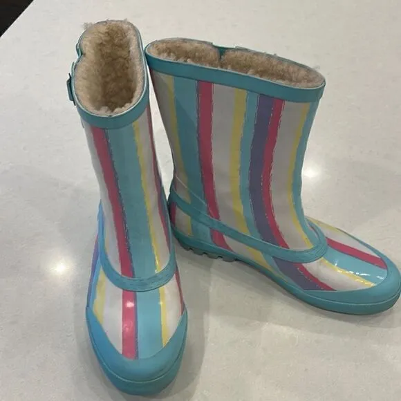 UGG boots  size estimate 6 to 6 1/2 women’s measurements 9 3/4. Nice shape.
