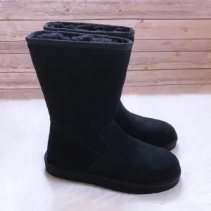 UGG Celvin Black Suede Boots