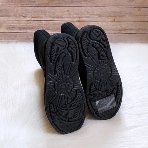 UGG Celvin Black Suede Boots