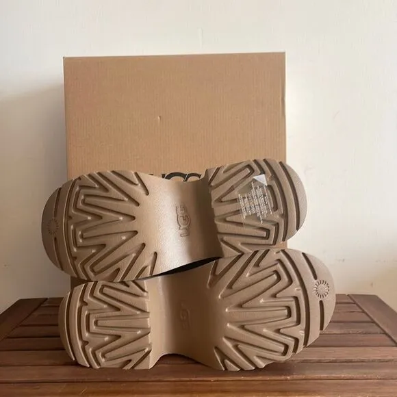 UGG Classic Ultra Mini New Heights Boots Chestnut Women Size 11