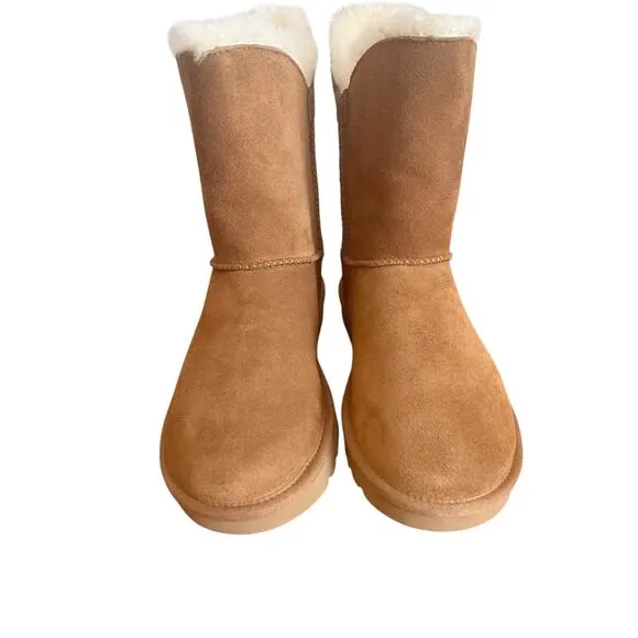 Ugg Constantine Satin Ribbon Boots Women Size 8