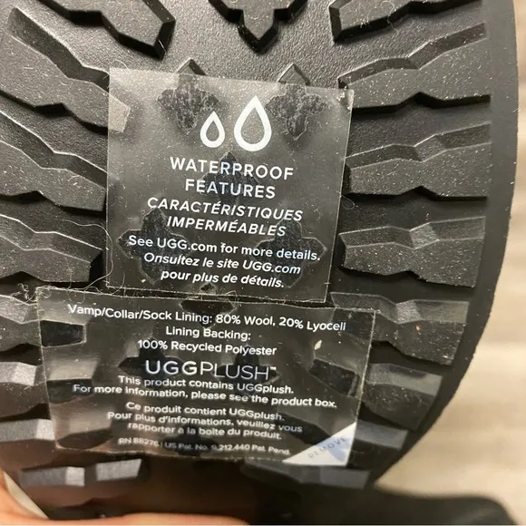 UGG | Elings Boot Waterproof In Black NEW