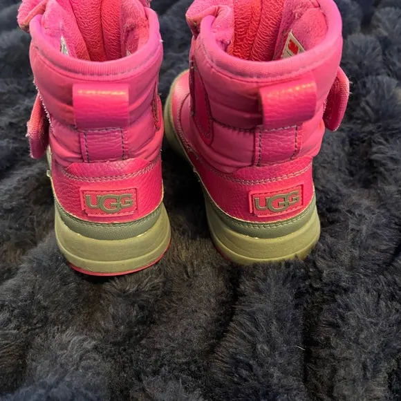 UGG Kids Pink Snow Boots