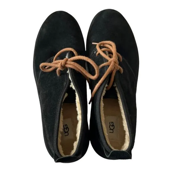 UGG Maksim Chukka Black Suede Boots Men Size 13