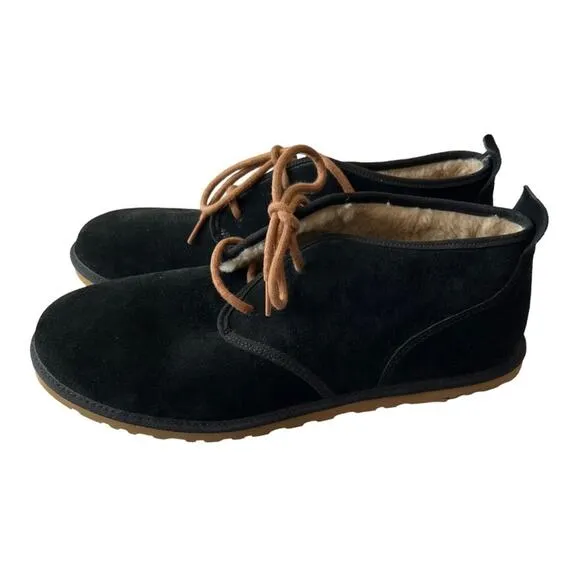 UGG Maksim Chukka Black Suede Boots Men Size 13