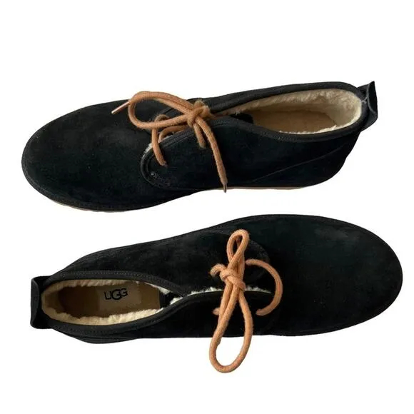 UGG Maksim Chukka Black Suede Boots Men Size 13