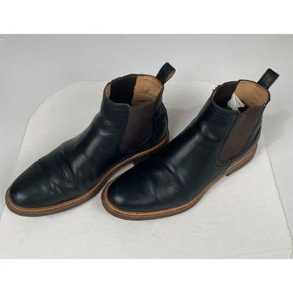 UGG Men Black Chelsea Boots‎ Size 11 M 1094349 Leather Shoes