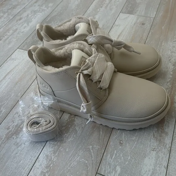 UGG NEUMEL FIT MEN BOOTS SEA SALT LEATHER‎