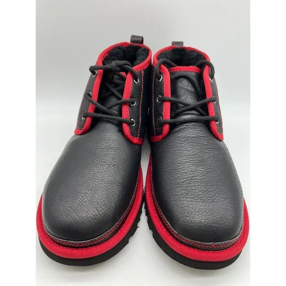 UGG Neumel Leather Sheepskin Lace Up Ankle Chukka Boots Men Size 11 NEW🛒