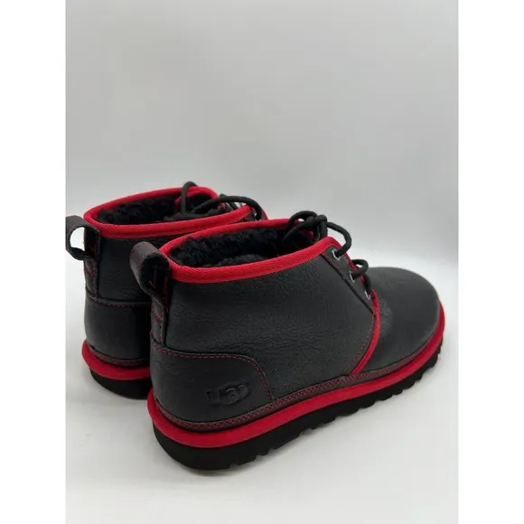 UGG Neumel Leather Sheepskin Lace Up Ankle Chukka Boots Men Size 11 NEW🛒