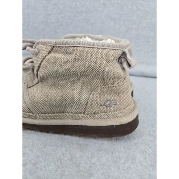 Ugg Neumel‎ Natural Lace-Up Chukka Boots 1117613 Gray Tan Men's Size 10 Granola