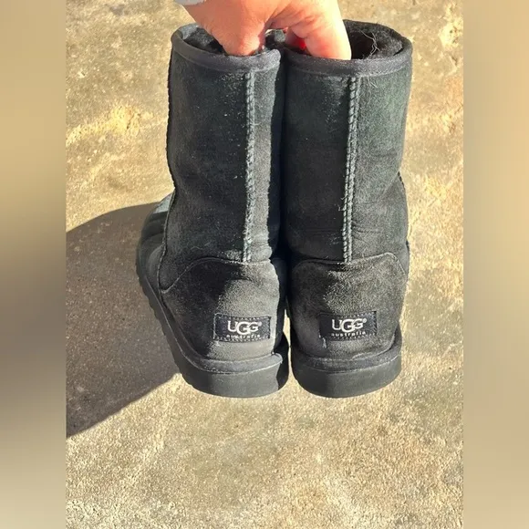Ugg Size 9 Black Boots