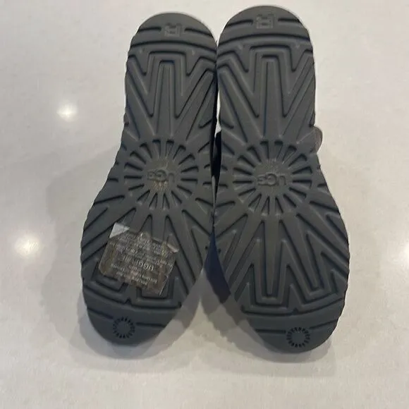 Ugg women’s boots size 7.5 excellent condition as you can see, gray nice wedge.
