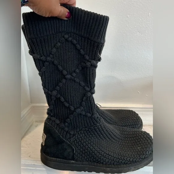 Uggs Knit Boot Women’s Size 8 EUC