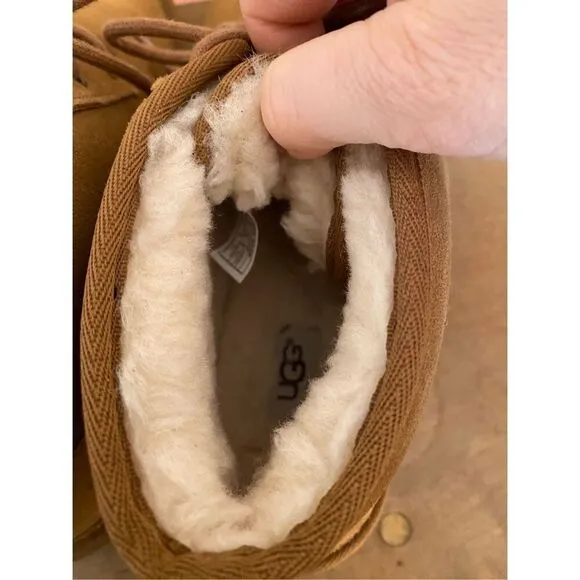 UGG size 9 Neumel men’s shoes chestnut Boots