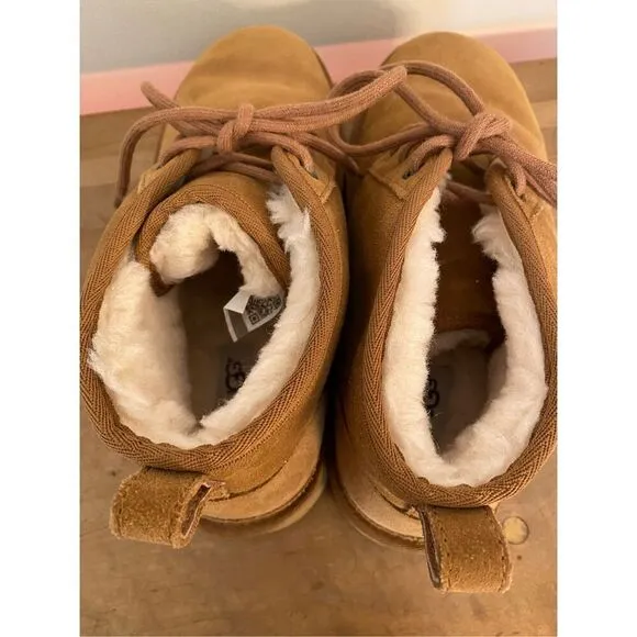 UGG size 9 Neumel men’s shoes chestnut Boots