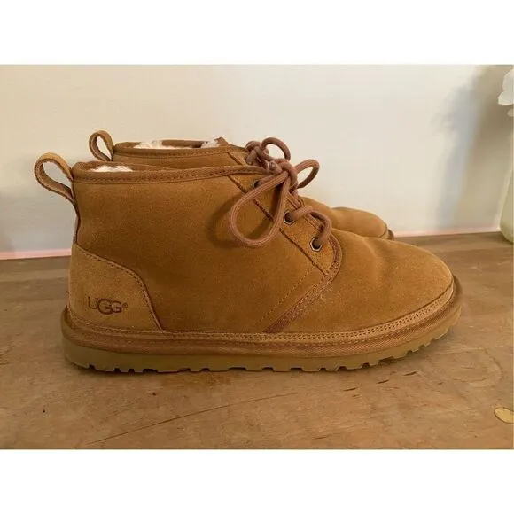 UGG size 9 Neumel men’s shoes chestnut Boots