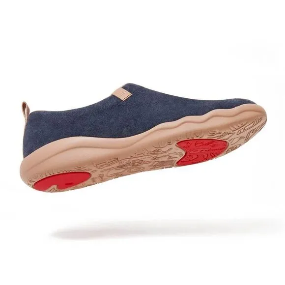 UIN Men's Travel Walking Shoes Casual Sneaker Toledo Ⅱ (Deep Blue)New No Box