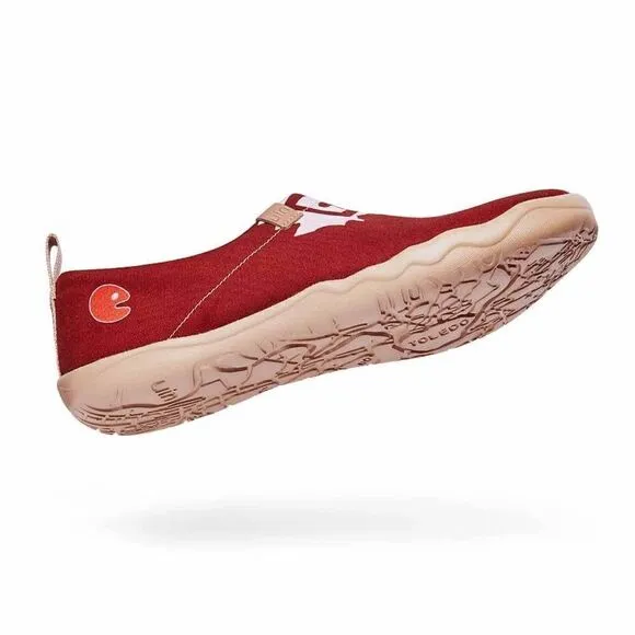 UIN Men's Walking Travel Shoes Canvas Casual Comfort Loafers (Mayan Totem)