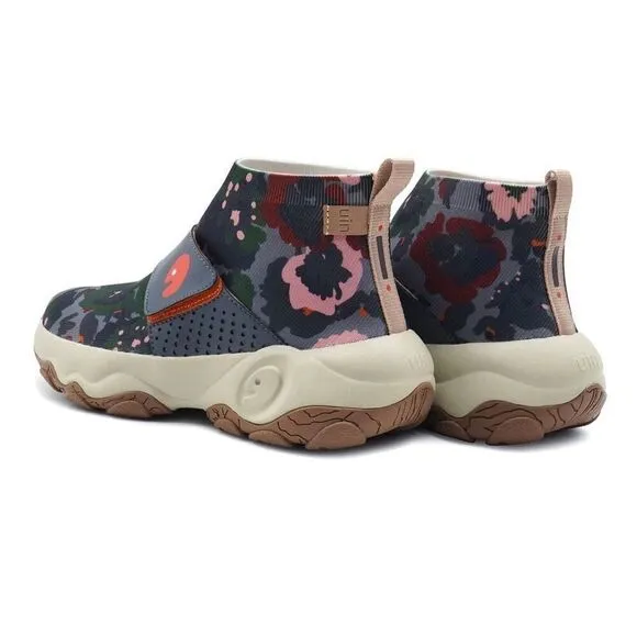 UIN Women's Walking Shoes Outdoor Comfort Sneaker(Dye-Grey Green Cazorla II)