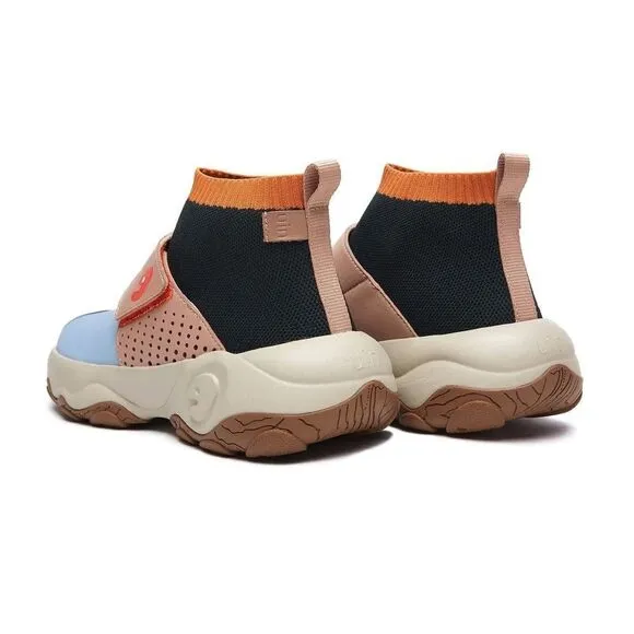 UIN Women's Walking Shoes Outdoor Non-Slip Comfort Sneaker(Baby Blue )New No Box