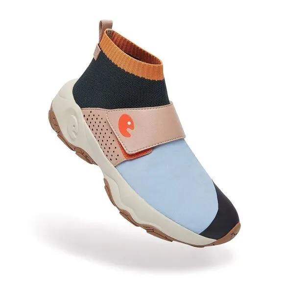 UIN Women's Walking Shoes Outdoor Non-Slip Comfort Sneaker(Baby Blue )New No Box
