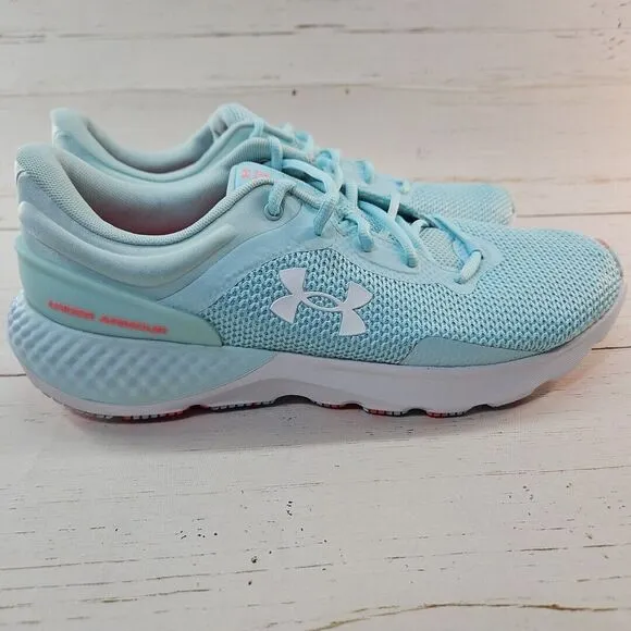 Under Armour Charged‎ Escape 4 D Womens Size 11 Blue Running Shoes 3026464-400