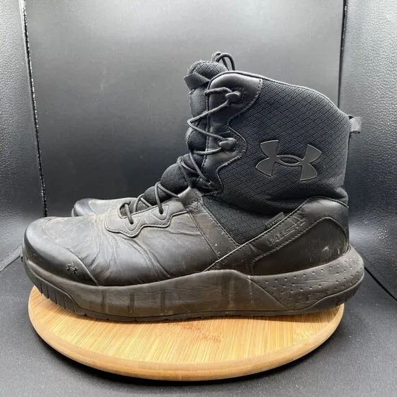 UNDER ARMOUR Men’s Size 14 MICRO G VALSETZ WP ZIP TACTICAL BOOTS 3026738