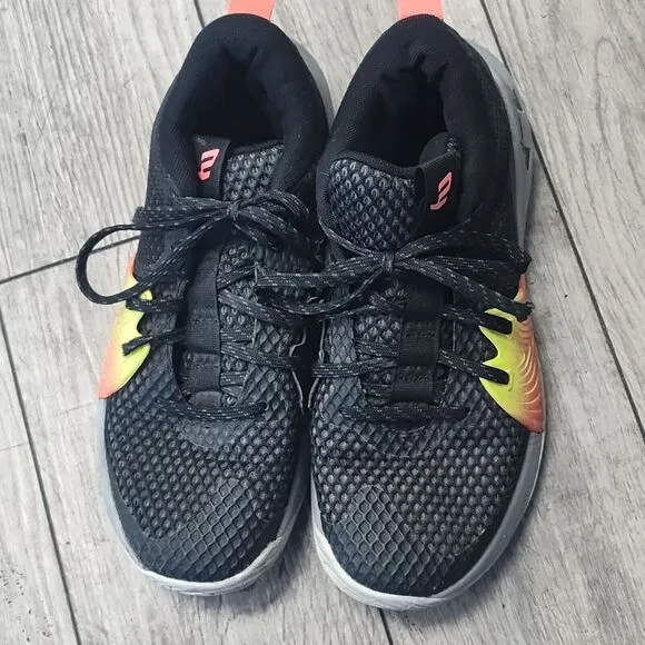 Under Armour Sneakers Mens 8.5 Embiid 1 One Origin Shoes Black Steel Mid HOVR