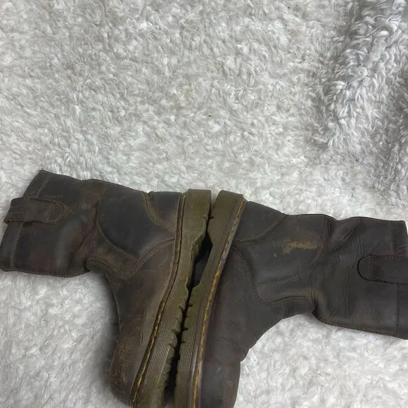 Unisex Dr. Doc Martens Industrial Steel Toe Safety Boots ASTM F2413-11 Sz M 7,L8