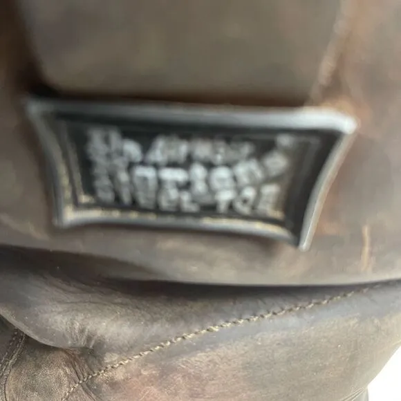 Unisex Dr. Doc Martens Industrial Steel Toe Safety Boots ASTM F2413-11 Sz M 7,L8