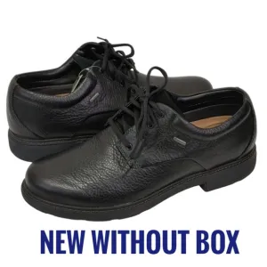 Unstructured by Clarks Un Tread Gore-Tex LoGTX Waterproof Black Leather …