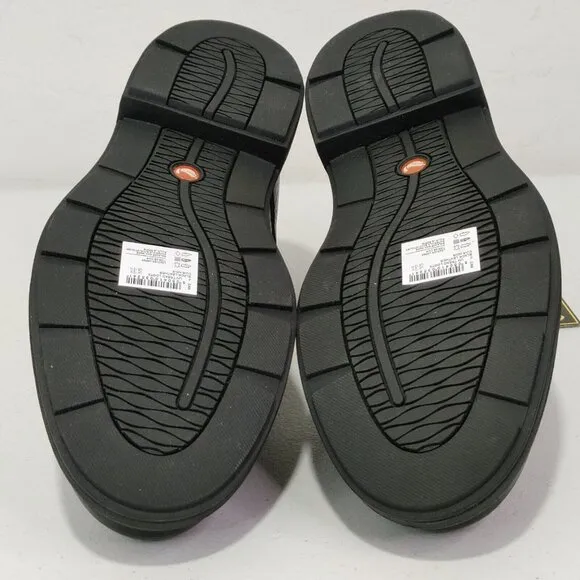 Unstructured by Clarks Un Tread Gore-Tex LoGTX Waterproof Black Leather …