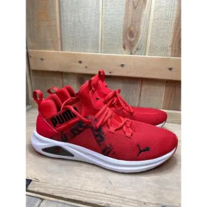 US10 Puma Mens Enzo 2 195059-01 Red Running Shoes Sneakers EU43