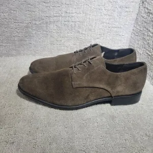 Vagabond Shoemaker Men's Size EU 46 US 13 Brown Java Suede Lace Up Derby Shoes