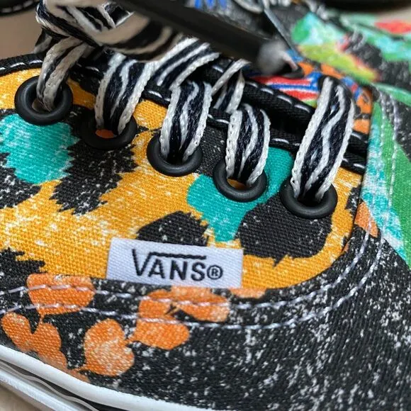 Vans Authentic Crayola Van Doren Inspired Shoes Size Men's 7/Women’s 8.5