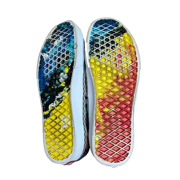 Vans Authentic Crayola Van Doren Inspired Shoes Size Men's 7/Women’s 8.5
