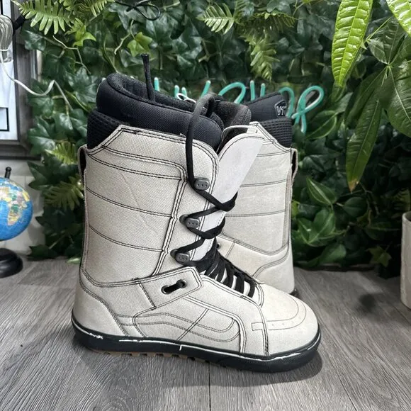 Vans Hi Standard OG Men’s Sz 9 Snowboard Boots Jake Kuzyk Moonbeam