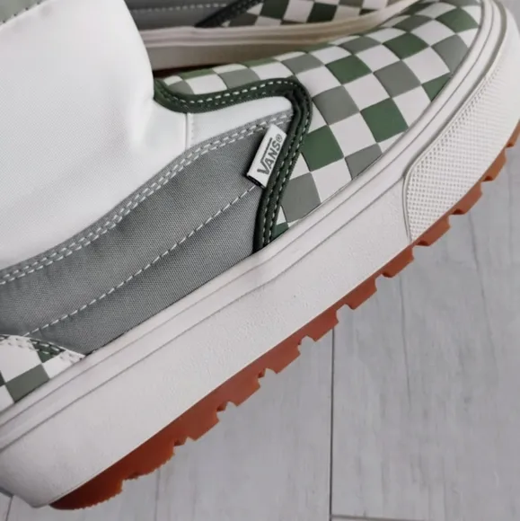 VANS NEW Slip-On VANSGUARD Snow Boots checkerboard
